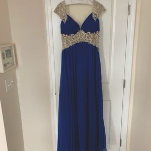 Royal Blue Prom Dress